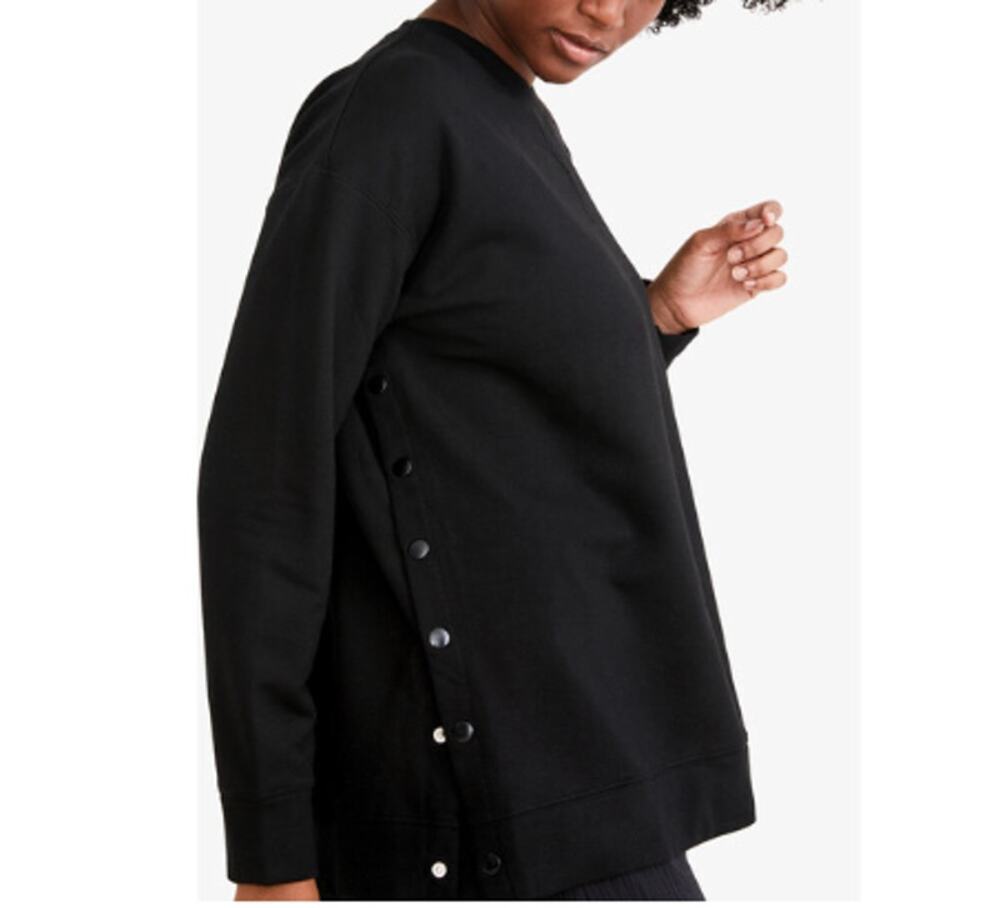 NWT HATCH Black Side Access Nursing Sweatshirt (1/S)